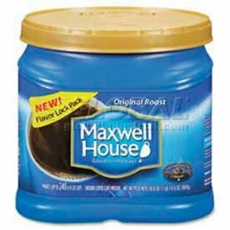 MAXWELL HOUSE Maxwell House®  Original Roast Coffee, Regular, Arabica Bean, Medium Roast, 30.6 oz. KRF04648
